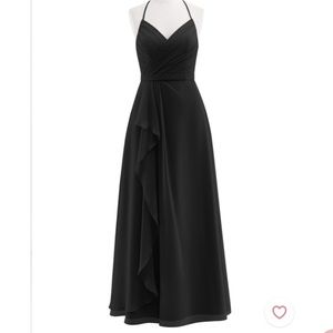 Azazie Black Dawn bridesmaid dress